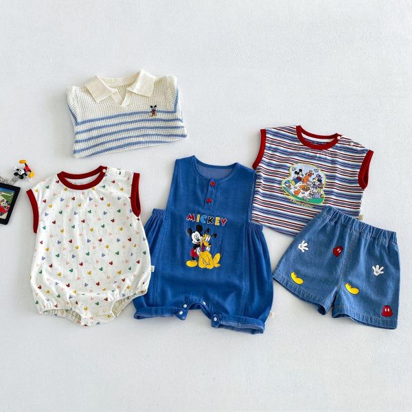 米奇系列包屁衣/背心/上衣/短褲/連身褲 