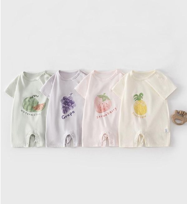 新生兒水果系列包屁衣/連身裝 