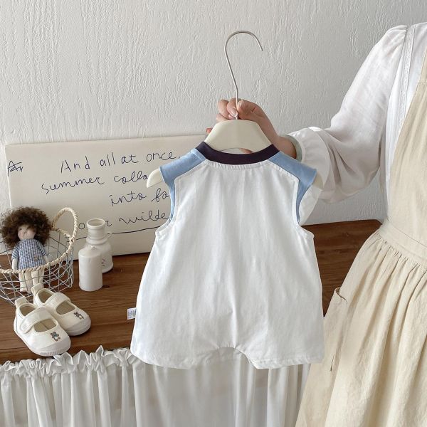 可愛噗噗汽車簡約連身裝 