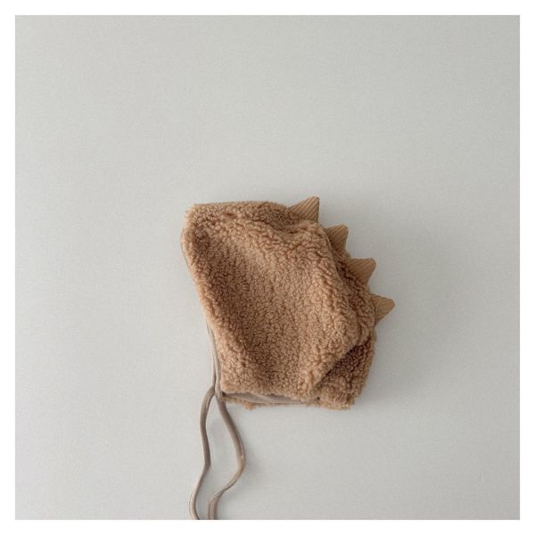 恐龍造型毛絨包頭護耳帽 