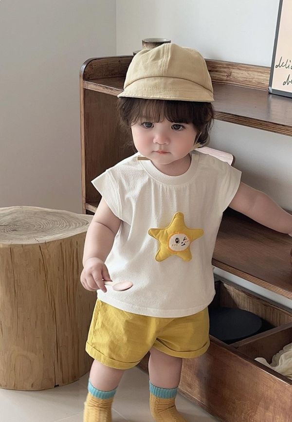 可愛立體星星人兩件式套裝 