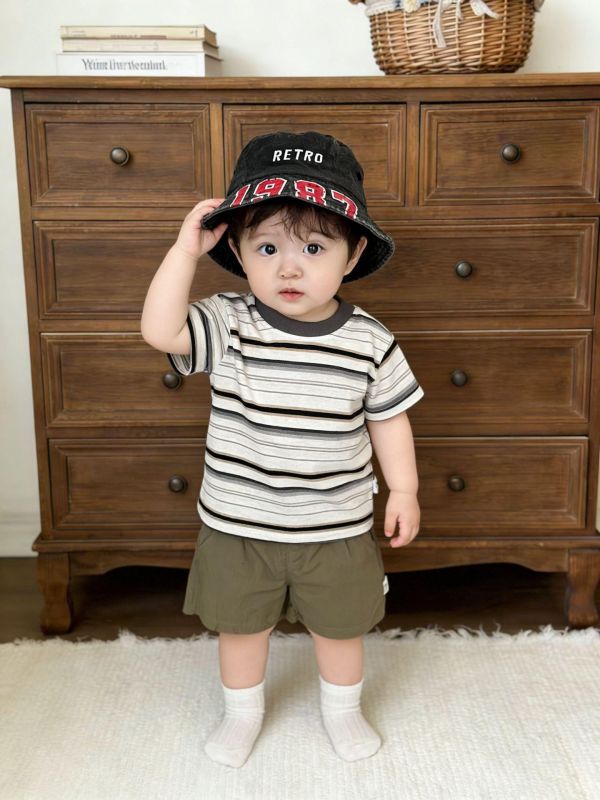 百搭素色寬鬆緊休閒短褲(3色) 