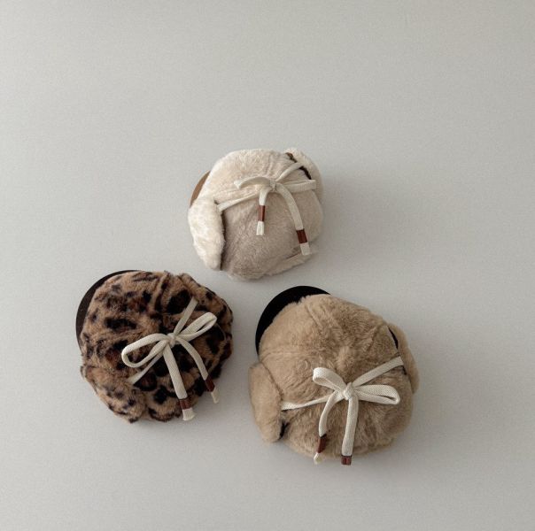 加厚保暖護耳綁繩棒球帽 