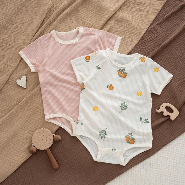 新生兒裸感親膚彈力包屁衣 