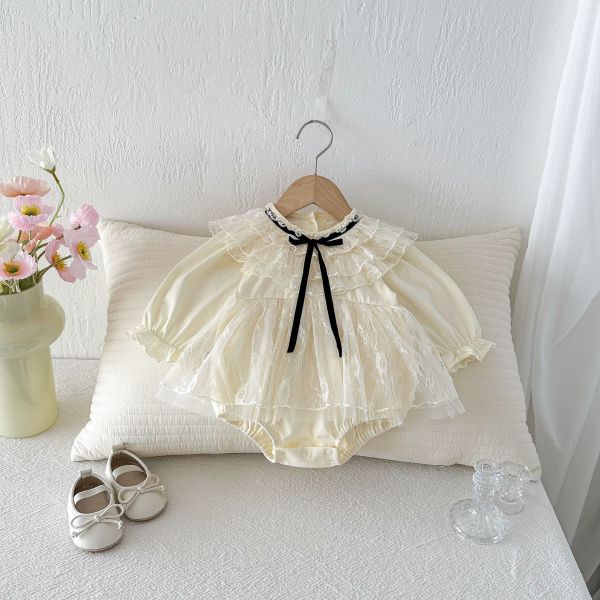 氣質蝴蝶結宮廷風包屁裙 