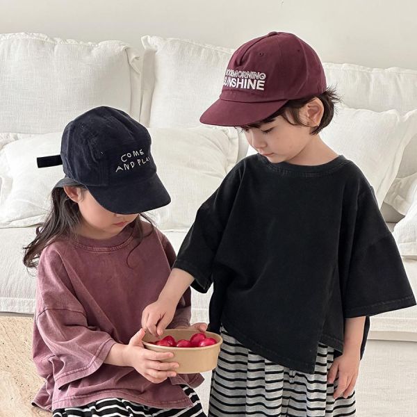 水洗刷舊款寬鬆上衣(4色) 