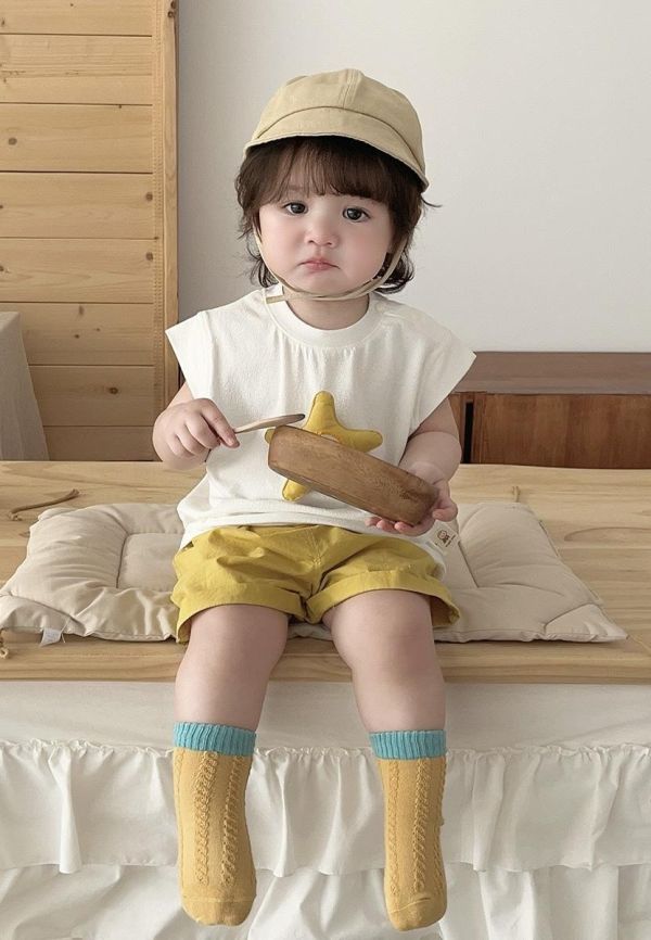 可愛立體星星人兩件式套裝 