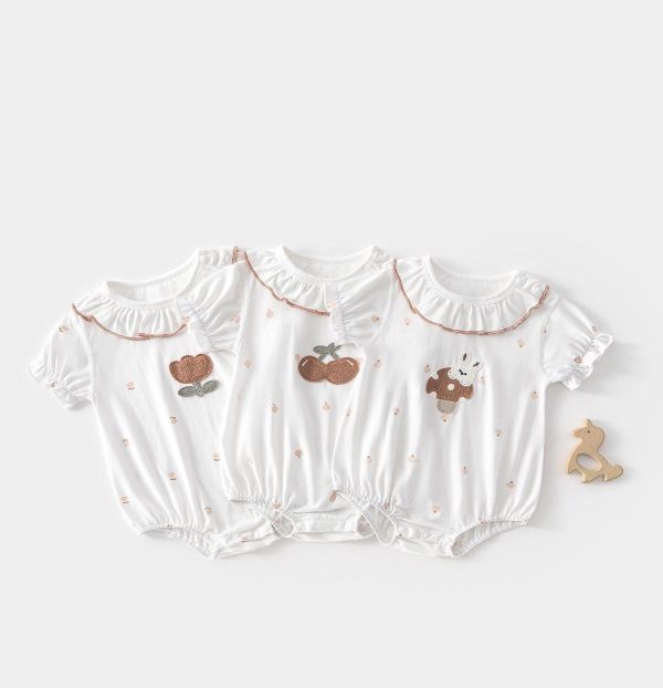 新生兒男女童夏季純棉包屁衣(6款） 