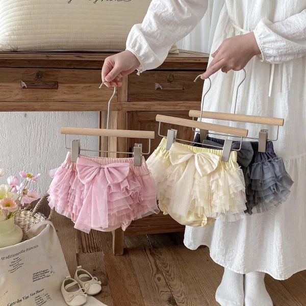 可愛大蝴蝶結網紗包屁褲裙 