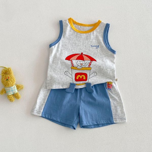 美式速食系列背心/套裝/吊帶褲 