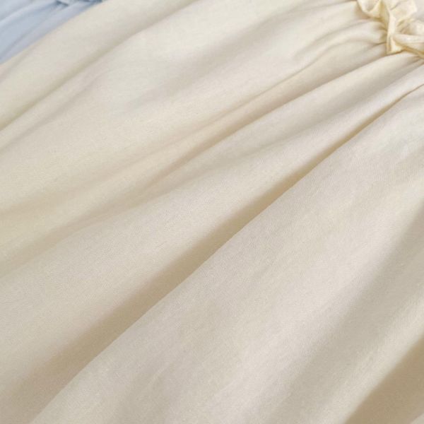 花領口兔子刺繡削肩包屁衣 