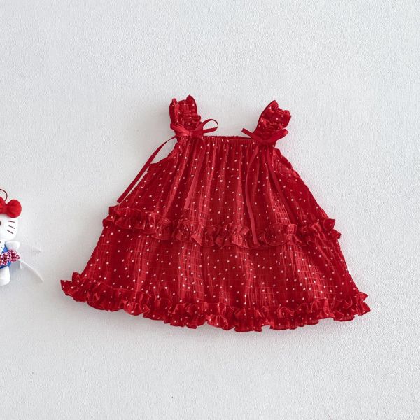 甜美米妮翻領上衣/點點雪紡連身裙/長褲 