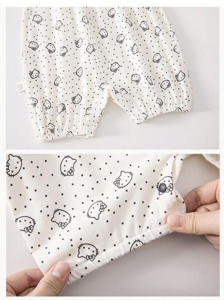 夏季純棉可愛滿印細肩連身裝(5款) 