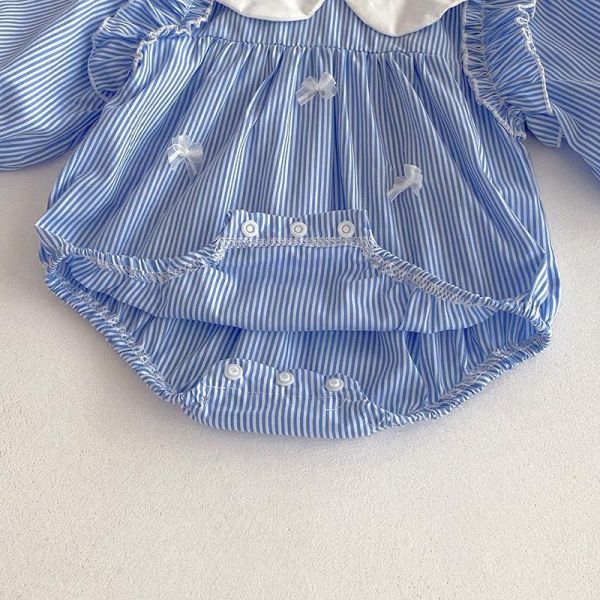 姐妹款-甜美娃娃領包屁衣/洋裝(含頭飾) 