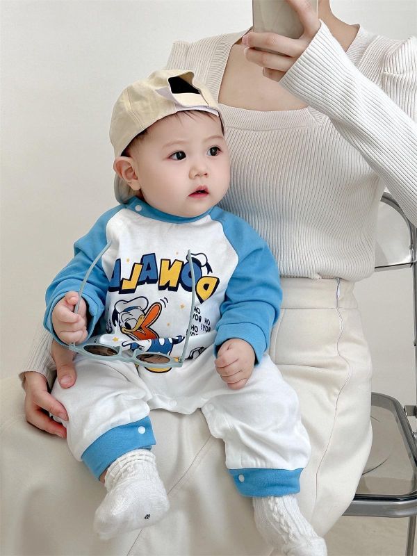 迪士尼系列拚袖連身裝(3款) 