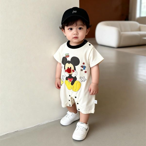 立體小紅鼻子米奇連身裝 