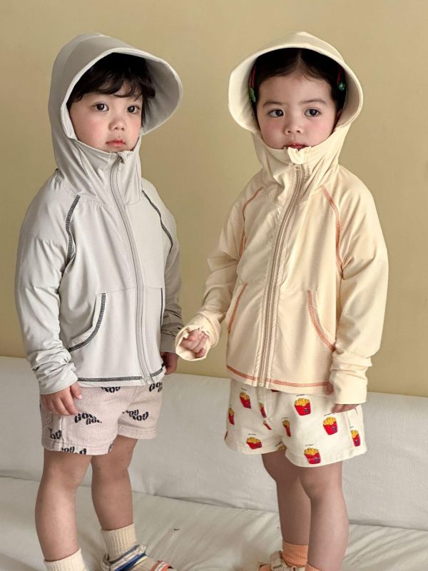 new冰絲涼感透氣防曬連帽外套(4色) 