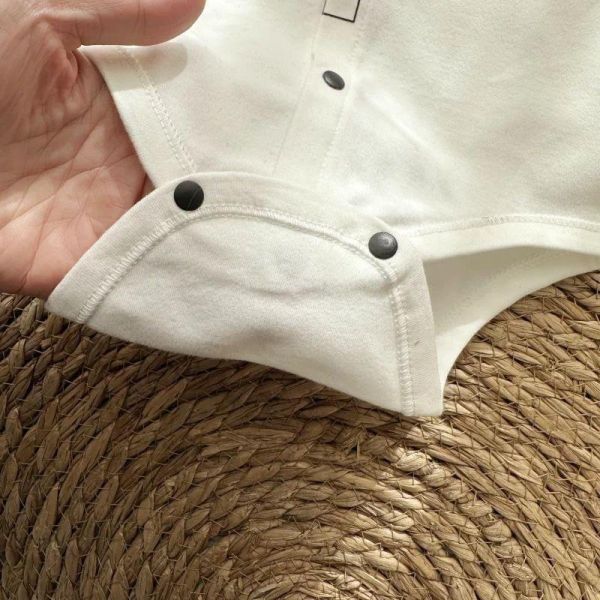 新生兒領結紳士寶開釦包屁衣 