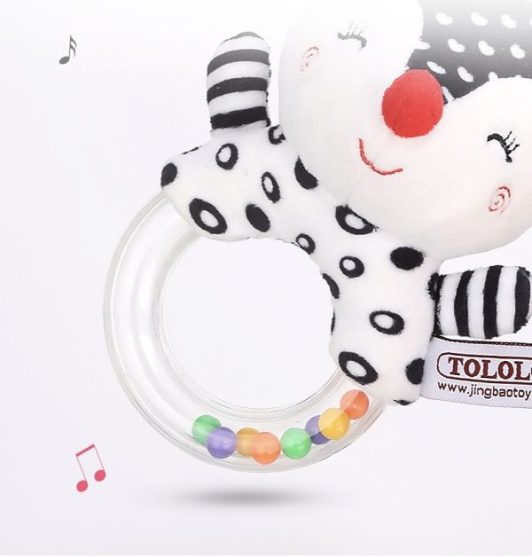 兒童早教大象/狐狸手搖套裝組 