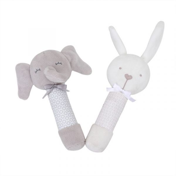 北歐風寶寶早教手抓搖鈴 