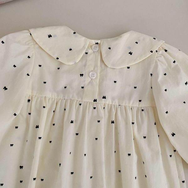 蝴蝶結娃娃領包屁衣 