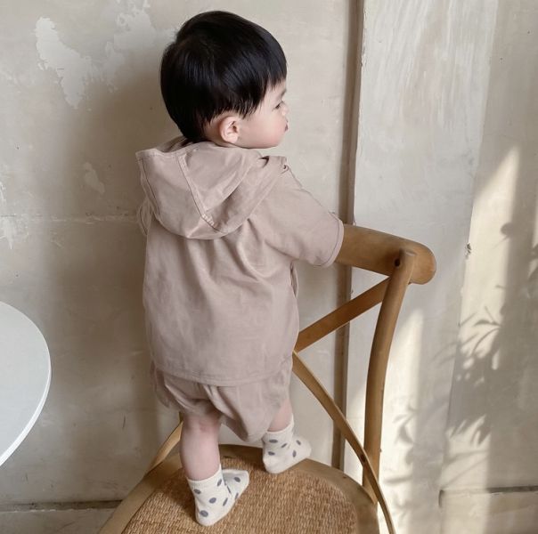 Smile寬鬆連帽套裝 