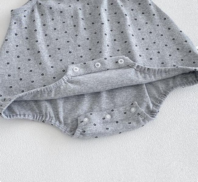 蕾絲蝴蝶結點點細肩包屁衣 