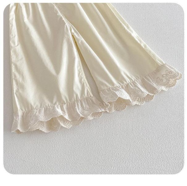 氣質花邊蕾絲拼接背心兩件式套裝 