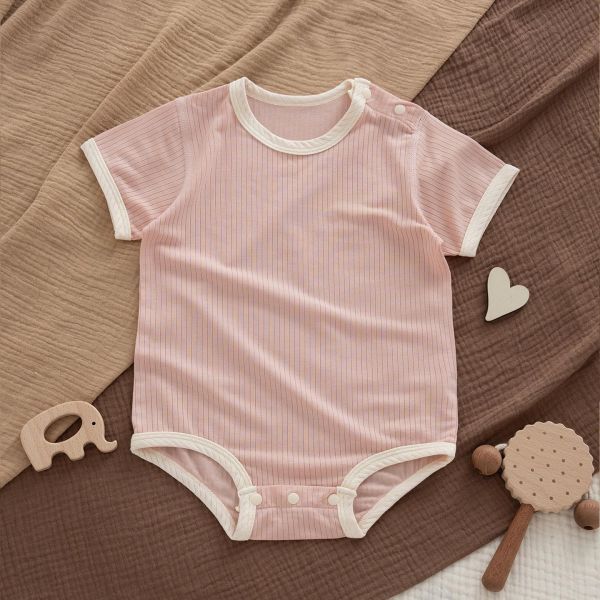 新生兒裸感親膚彈力包屁衣 