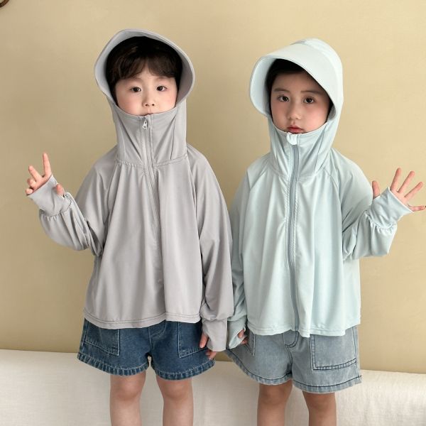 冰絲涼感透氣防曬連帽外套 