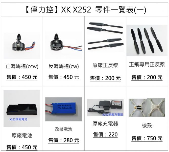 【偉力控】 X252 原廠電池 X252原廠充電器 