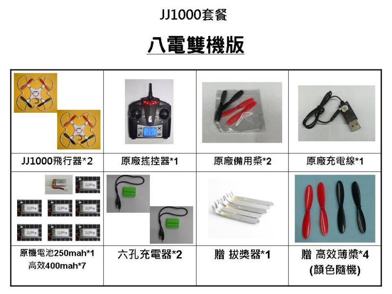 【偉力控】JJ1000 重出江湖 原廠控套餐(如需日本手請在訂單註記) 【偉力控】JJ1000 B03 pro 萬用控套餐 精準控 2.0版