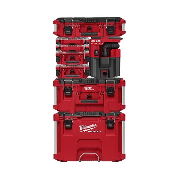空機18V鋰電無碳刷配套乾濕兩用吸塵器 美沃奇 M18 FPOVCL 無碳刷 PACLOUT 配套模組化 乾濕兩用吸塵器 赫杰國際