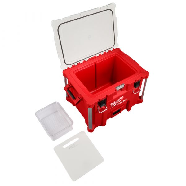 PACKOUT™ 配套保冷箱 (XL) \美沃奇,Milwaukee,台灣總代理,公司貨,鋰電動工具,M12,12V,M18,18V鋰電,配套工具箱,配套收納箱,配套系列,配套推車,保冷箱,保冰箱,冰箱,冰桶,赫杰國際