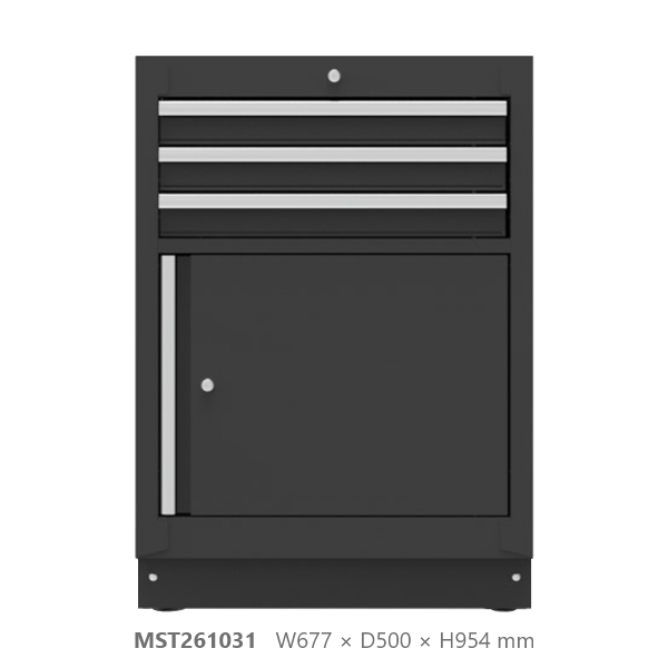 3抽門片櫃 BOXO,MIT,台灣製,OSM系統櫃,三抽門片櫃,MST261031,MST341031,赫杰國際,台中,豐原,大甲,工具收納