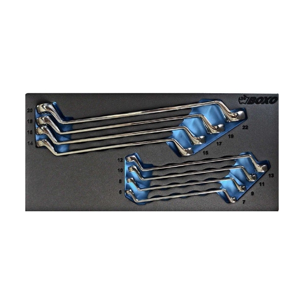 8Pcs 75°梅花扳手組 