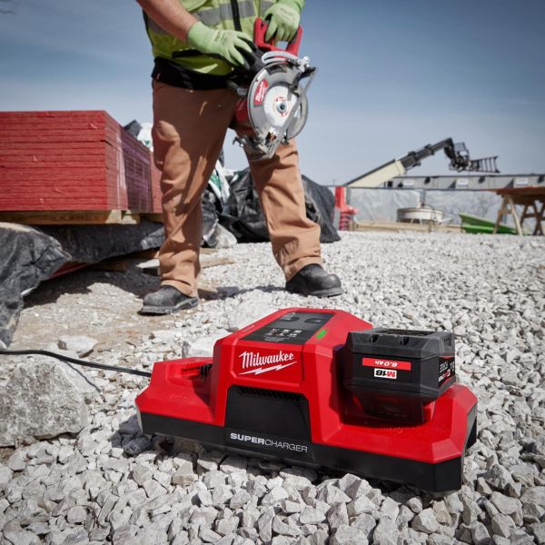 M18雙口超級充電器 美沃奇,Milwaukee,台灣總代理,公司貨,鋰電動工具,M12,12V,M18,18V鋰電,充電器,赫杰國際