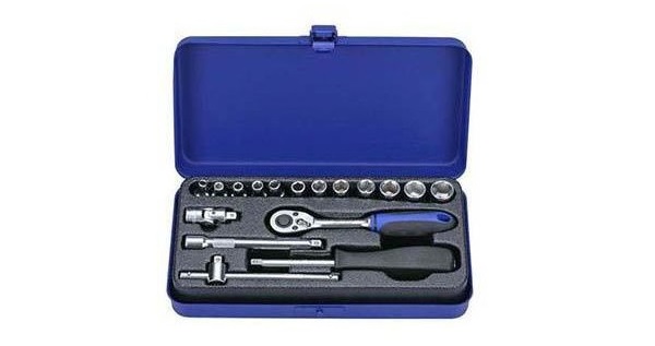 17Pcs 1/4"棘輪套筒組 BXM22-17,17Pcs 1/4"棘輪套筒組,套裝工具,赫杰國際,台灣製,MIT,高品質,手工具,台中,豐原,大甲,BOXO,台灣總代理