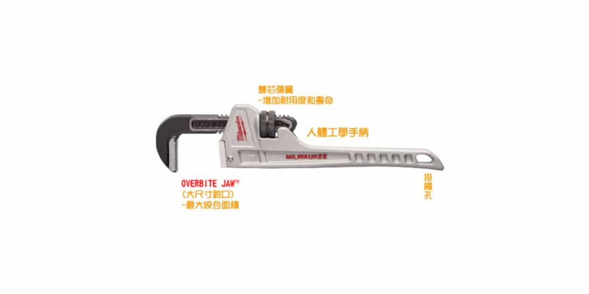 鋁製水管鉗 