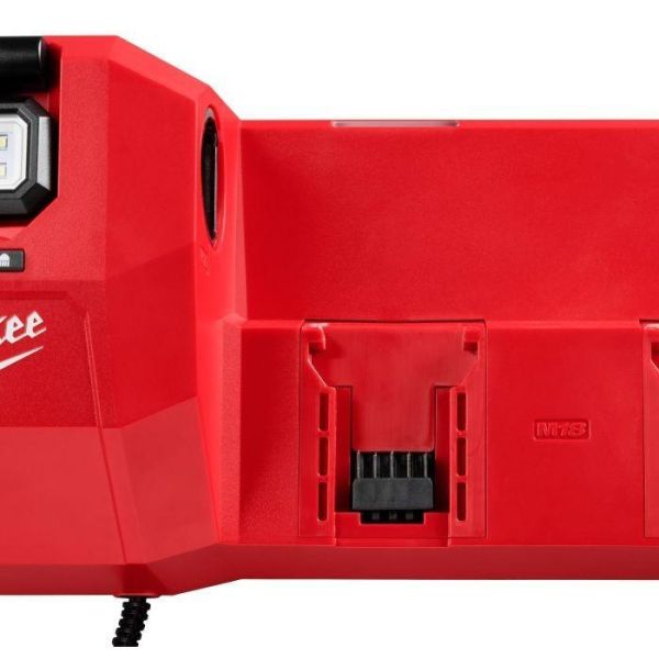 【Milwaukee 美沃奇】M12與M18兩用快速磁吸充電器(預購) 美沃奇,Milwaukee,台灣總代理,公司貨,鋰電動工具,M12,12V,M18,18V鋰電,充電器,赫杰國際