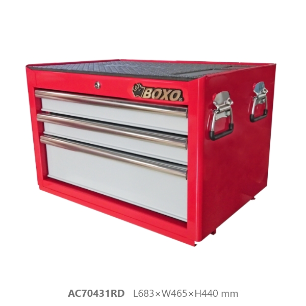 26" 工具上箱 AC7041RD,AC70431RD,BOXO,赫杰國際,BOXO,工具上箱,收納,工作室,機車行,工具收納,台灣製,滑軌自動吸附歸位