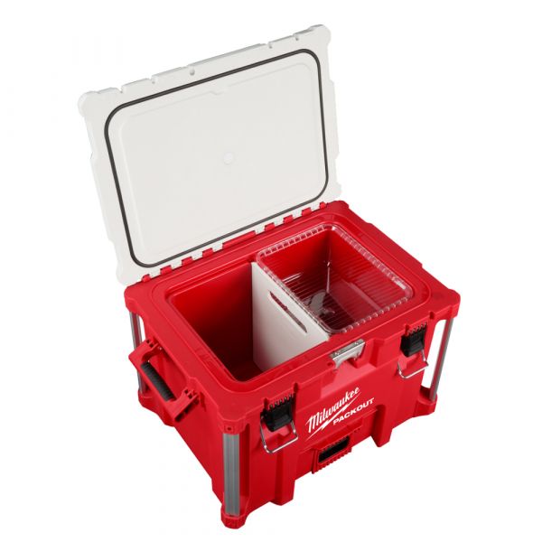 PACKOUT™ 配套保冷箱 (XL) \美沃奇,Milwaukee,台灣總代理,公司貨,鋰電動工具,M12,12V,M18,18V鋰電,配套工具箱,配套收納箱,配套系列,配套推車,保冷箱,保冰箱,冰箱,冰桶,赫杰國際