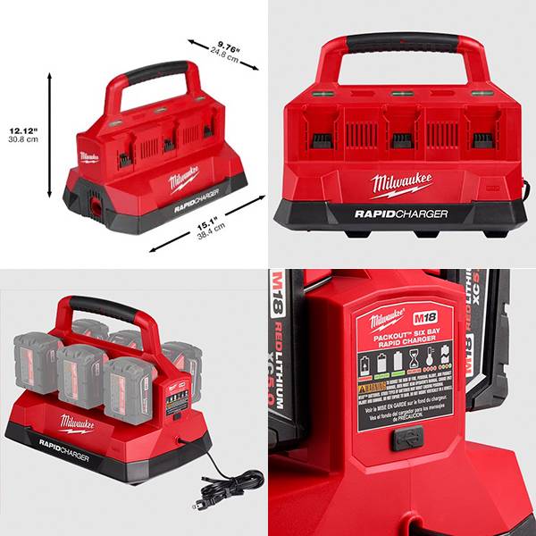 充電器 (賣場另售電池)現貨+預購 美沃奇,M12,M18,充電器,PACKOUT,配套,赫杰國際