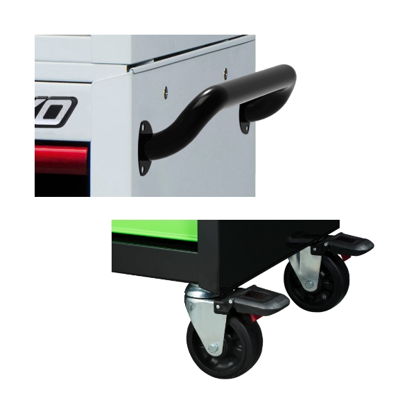 美版 45" 工具車 BOXO,Quick-Lock 防抽屜自動滑出功能,UAT450111,UAC45081,赫杰國際