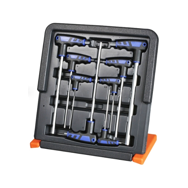 8Pcs T型六角扳手組 BX6800H-008BB,8Pcs T型六角扳手組,套裝工具,赫杰國際,台灣製,MIT,高品質,手工具,台中,豐原,大甲,BOXO,台灣總代理