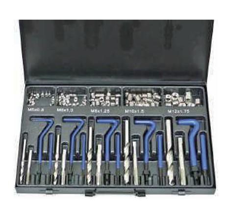 130Pcs 綜合型螺絲牙套攻螺紋組(現+預) BOXO、攻牙組、台灣製、手工具