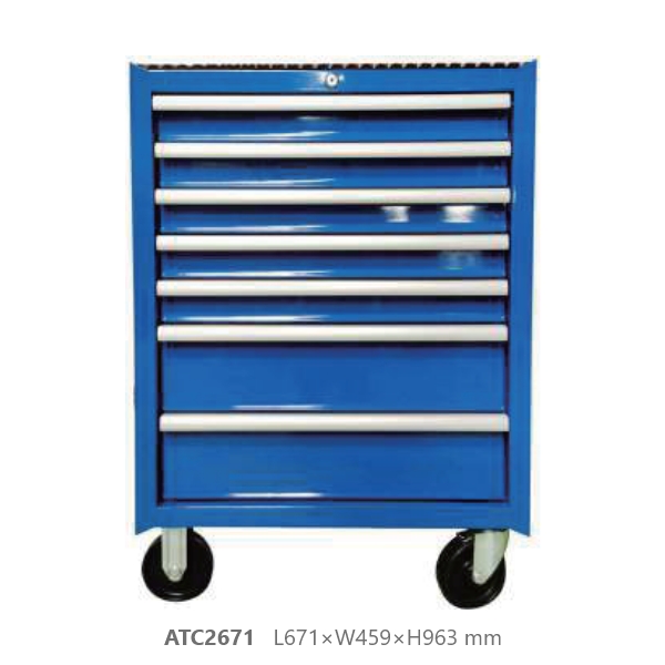 26"經典款7抽工具車 BOXO,TAIWAN,赫杰國際,鋼珠滑軌,工具車,基本款,ATC2671,收納,機車行,工作室