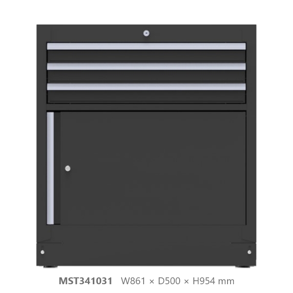 3抽門片櫃 BOXO,MIT,台灣製,OSM系統櫃,三抽門片櫃,MST261031,MST341031,赫杰國際,台中,豐原,大甲,工具收納