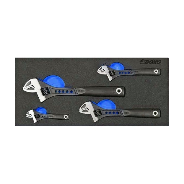 4Pcs 活動扳手組 