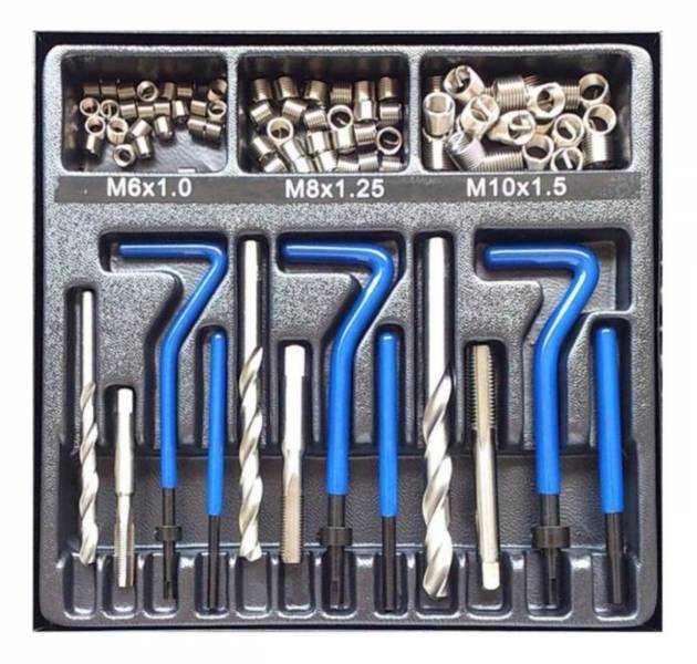 87Pcs 綜合型螺絲牙套攻螺紋組 